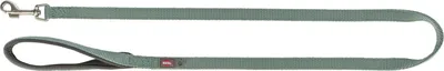 Produktbild von TRIXIE Premium Hundeleine - salbei - 1,00 m/25 mm