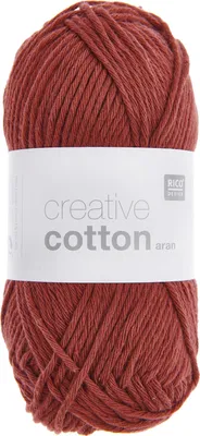 Produktbild von Rico Design Creative Baumwolle aran, 50 g, ca. 85 m Rost