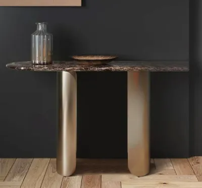 Produktbild von Konsolentisch Design Holz Tisch Konsolentische Luxus Tische Sideboard