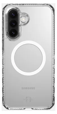 Immagine prodotto di ITSKINS Level 2 HybridMagClear R Custodia trasparente per Samsung Galaxy A57 Custodia MagSafe Custodia rigida Resistente agli urti - Trasparente