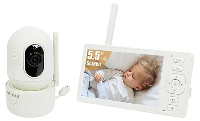 Imagen del producto de BLOW: Monitor electrónico para bebés con pantalla LCD de 5 pulgadas y conexión Wi-Fi