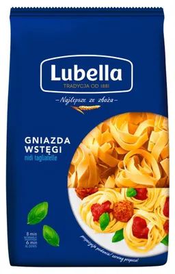 Image de Lubella Pasta Gniazda Wstęgi 400 G