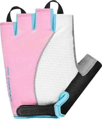 Produktbild von Spokey - Damen Radfahrer-Handschuhe "Piacenza" MR629 (L) (Weiß/Pink)