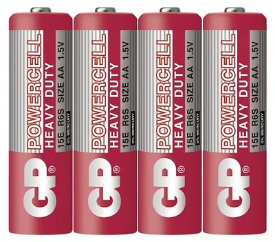Produktbild von Powercell-Batterie 1,5 V R6, 4 Stück – Gp15Er-S-4