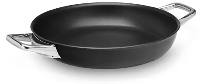 Produktbild von WMF Steak Profi 1771386021, Rund, Schwarz, Steak Profi, 400 °C, Edelstahl, Keramik, Gas, Induktion