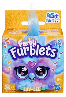 Obrázok produktu pre Furby F88955X2, Kreslená postavička, 6 rok / roky, Interaktívne, LR44, Vrátane batérií