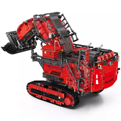 Produktbild von Mould King Technik Remote Controlled Liebherr RH400 Kettenbagger 17071