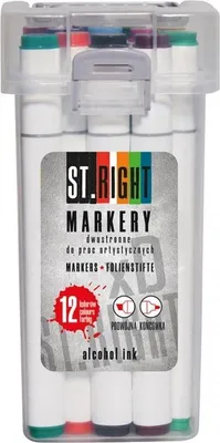 Obrázok produktu pre Obojstranné umelecké fixky St.Right