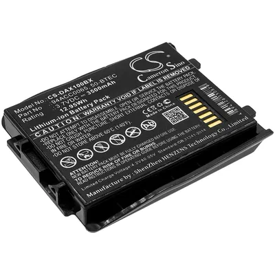 Produktbild von TECHTEK Akku Kompatibel mit [Datalogic] LYNX Ersetzt 50-BTEC, für 50-BTSC, für 94ACC0065