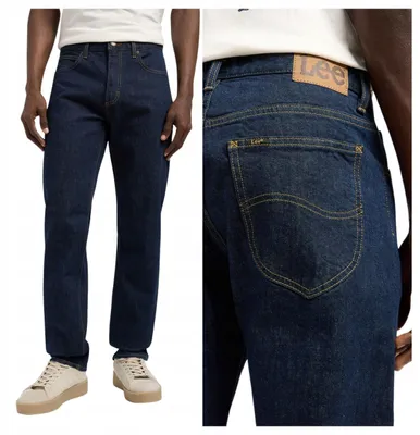 Immagine prodotto di Lee | Jeans da uomo, modello Regular, colore blu, taglio classico, taglia W34 L34