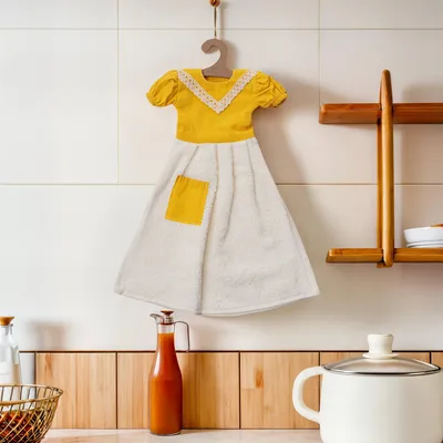 Produktbild von Hermia Concept, Little Miss - Mustard, Küchentuch, Senf, 100% BAUMWOLLE, 35 x 20 cm