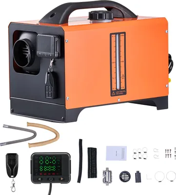 Obrázok produktu pre SucceBuy Dieselové vzduchové kúrenie, 8 kW, 12–24 V DC, efektívne vykurovacie riešenie s diaľkovým ovládaním a digitálnym farebným displejom, tichá prevádzka, ideálne pre karavany, nákladné vozidlá, lode a prívesy