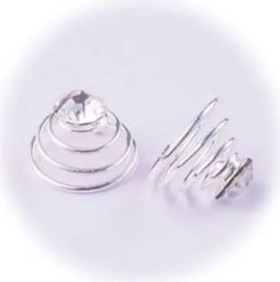 Produktbild von A&A Haarspirale Strassstein klein 6er