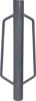 Produktbild von Wiltec ocelový ruční ovladač sloupků Ø 76 mm, ovladač sloupků se 2 rukojeťmi, ovladač plotových sloupků pro zatloukání sloupků při stavbě plotů