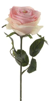 Produktbild von künstliche Rose SIMONE rosa H. 45cm D. 7cm Emerald