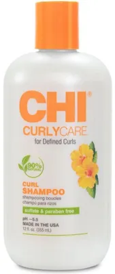 Zdjęcie produktu dla CHI CurlyCare Curl Shampoo szampon do włosów falowanych i kręconych 355 ml