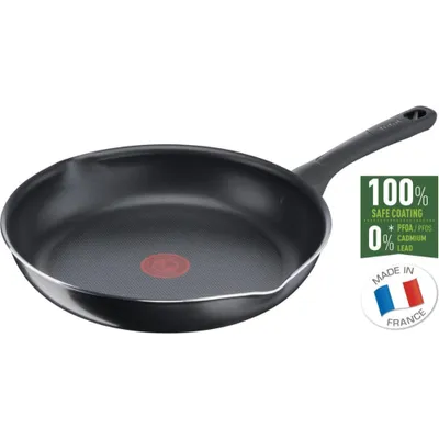 Produktbild von Tefal Day by Day Pfanne 32cm B55808, Rund, Allzweckpfanne, Schwarz, Titan, 175 °C, Aluminium