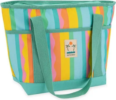 Produktbild von Spokey Acapulco Thermotasche 12 l, farbig gestreift