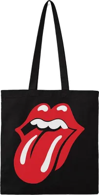 Produktbild von The Rolling Stones - "Classic Tongue" Tragetasche RO14621 (Einheitsgröße) (Schwarz)