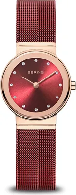 Produktbild von Bering Damen Uhr Armbanduhr Classic Collection - 10126-363 Meshband