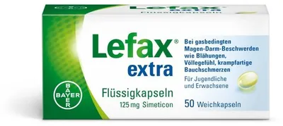 Obrázek produktu pro Lefax extra tekuté kapsle, 50 kapslí