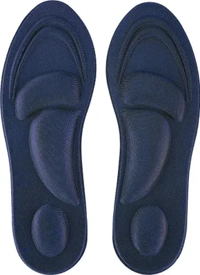 Produktbild von Einlegesohlen Senkfuß Blau Herren | Orthopädische Fußbett Memory Schaum für Plattfüße