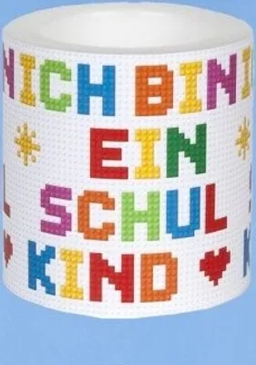 Produktbild von Windlicht Kerze Schulkind Schulanfang Einschulung