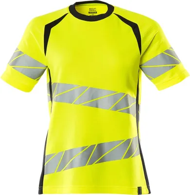 Produktbild von Mascot Damen-T-shirt 19092-771 3XL hi-vis gelb/schwarzblau