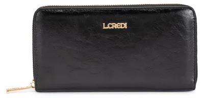 Immagine prodotto di L.CREDI portafoglio Sohanni Zip Around Wallet Black nero
