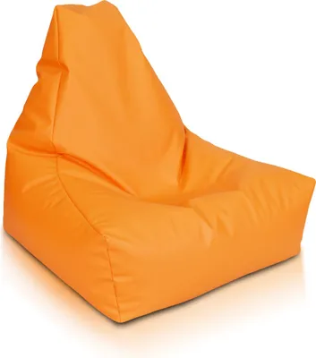 Obrázek produktu pro Ecopuf Keiko, sedací vak, sedací vak, venkovní køeslo Pouf, sedací vak, Oranžová E4, M