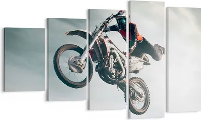 Produktbild von Bild auf Leinwand - Leinwandbild - Motor Sport Helm - 100x60cm - Wand Bild - Wanddeko - Wandbilder - Leinwanddruck - Bilder - Kunstdruck - Wanddekoration - Leinwand bilder - Wandkunst - EG100x60-4069