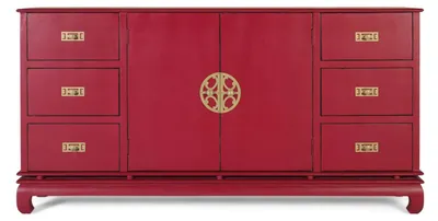 Zdjęcie produktu dla Basalto sideboard in mango wood, 90 cm x 180 cm x 40 cm Giner y Colomer