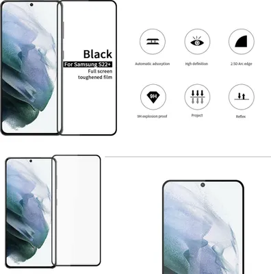 Obrázok produktu pre Pre Samsung Galaxy S22 Plus 5G 2x 3D Display LCD H9 Tempered Glass Screen Protector New
