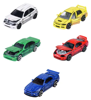 Produktbild von Majorette Japan Serie Die-Cast Auto's Giftpack, 5st.