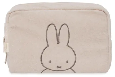 Zdjęcie produktu dla Jollein Miffy woreczek - ręcznik - nugat | Jollein woreczek do przewijania