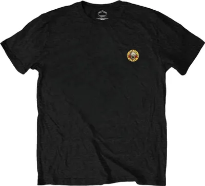 Obrázek produktu pro Guns N' Roses Classic Logo (Back Print) Black 2XL Tričko