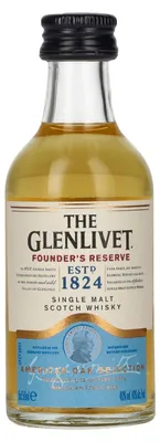 Produktbild von The Glenlivet FOUNDER'S RESERVE American Oak Selection 40% Vol. 0,05l