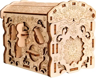 Image de EscapeWelt 3D Puzzle en bois Boîte à trésors secrète