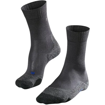 Image de FALKE - chaussettes de randonnée tk 2 cool femmes - Chaussettes d'extérieur femmes - Gris-foncé-Multicol