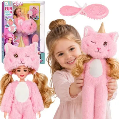 Productafbeelding van Woopie Royal Emi pop in roze teddybeerkostuum