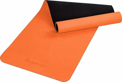 Zdjęcie produktu dla MOVIT Mata do ćwiczeń Yoga, 190 x 60 cm, pomarańczowa