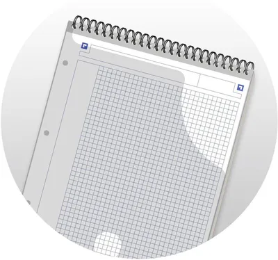Immagine prodotto di Blocco per appunti a spirale Oxford "EASYNOTES", A4+, a righe