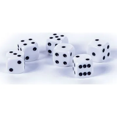 Produktbild von TEDDIES Spielwürfel im Karton (6 Stück)