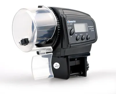 Aquarium-Futterautomat mit LCD-Display und Timer