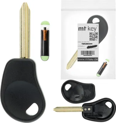 Produktbild von MT-KEY Auto Zünd Schlüssel Rohling SX9 + ID48 Transponder Wegfahrsperre kompatibel mit Citroen Jumper 01-05 Xantia 99-01
