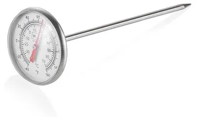 Produktbild von 12x Einstechthermometer, Ø 4,5 cm, Chromnickelstahl