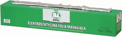 Zdjęcie produktu dla elektrostatyczna folia masku. 4x150m + nożyk
