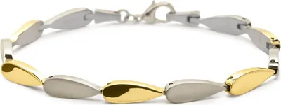 Produktbild von Boccia Damen Armband 03052-02 Titan bicolor goldplattiert