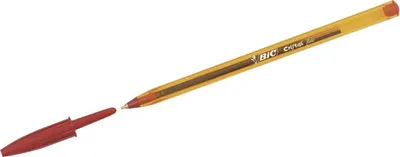 Produktbild von BIC 872720, Stick pen, Rot, Rot, Transparent, Kunststoff, Kunststoff, Fine