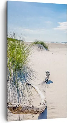 Produktbild von Bild auf Leinwand - Leinwandbild - Einteilig - Mrzezyno Strand Meer - 45x80cm - Wand Bild - Wanddeko - Wandbilder - Leinwanddruck - Bilder - Wanddekoration - Leinwand bilder - Wandbild - PA45x80-4281